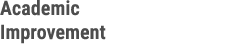 Academic Improvement